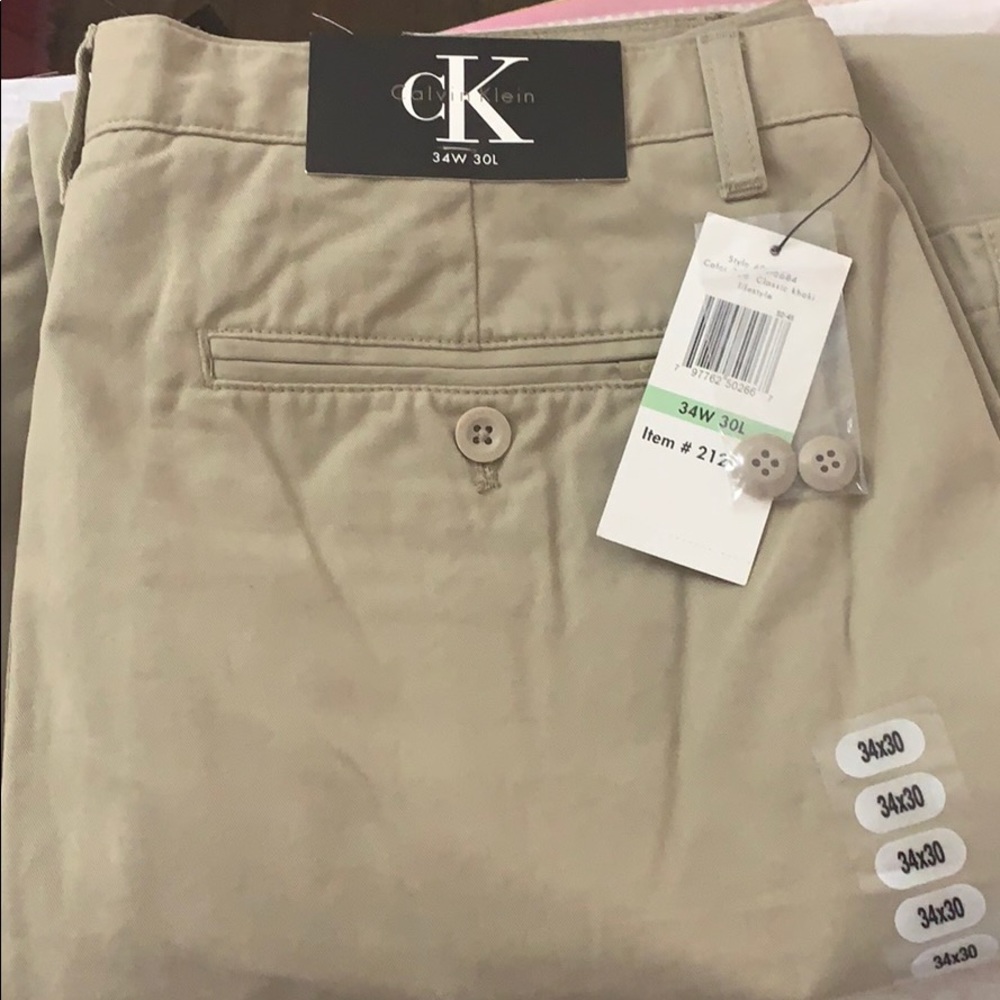 Men’s Calvin Klein Classic Khakis